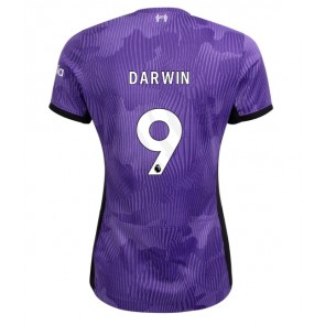 Liverpool Darwin Nunez #9 Koszulka Trzecich Kobiety 2023-24 Krótki Rękaw